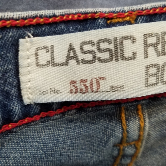 Levi's Vintage 550 Classic Relaxed Boot Cut (14M) - Picture 6 of 8